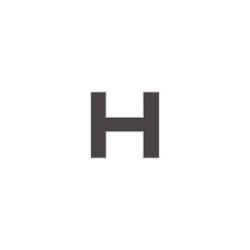 Chaine Homme Original Ceramic Tile in Carbon Gloss