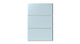 4x8 Natural Press Ceramic Tile in Egyptian Blue Matte