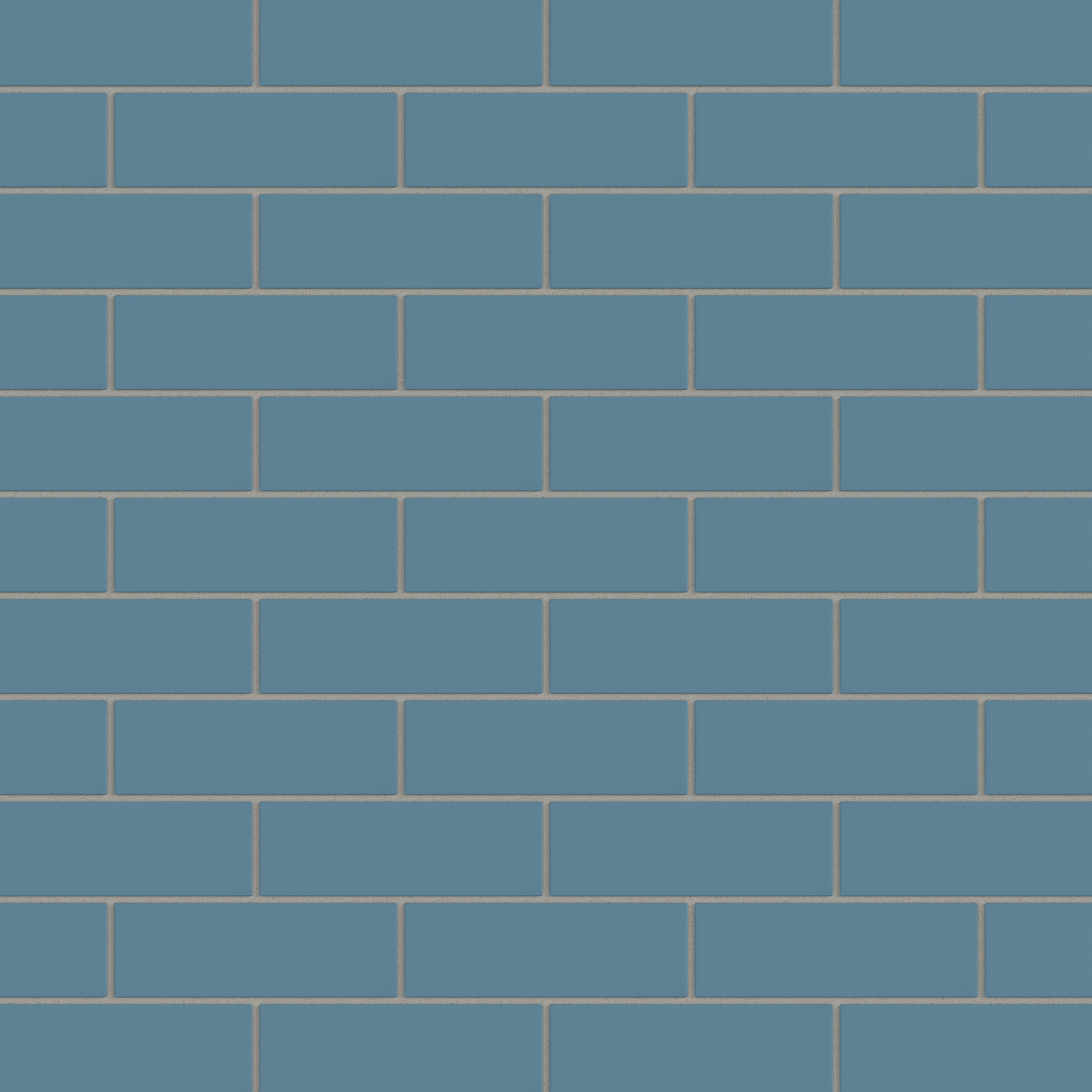 2x6 Natural Press Ceramic Tile in Azurite Matte