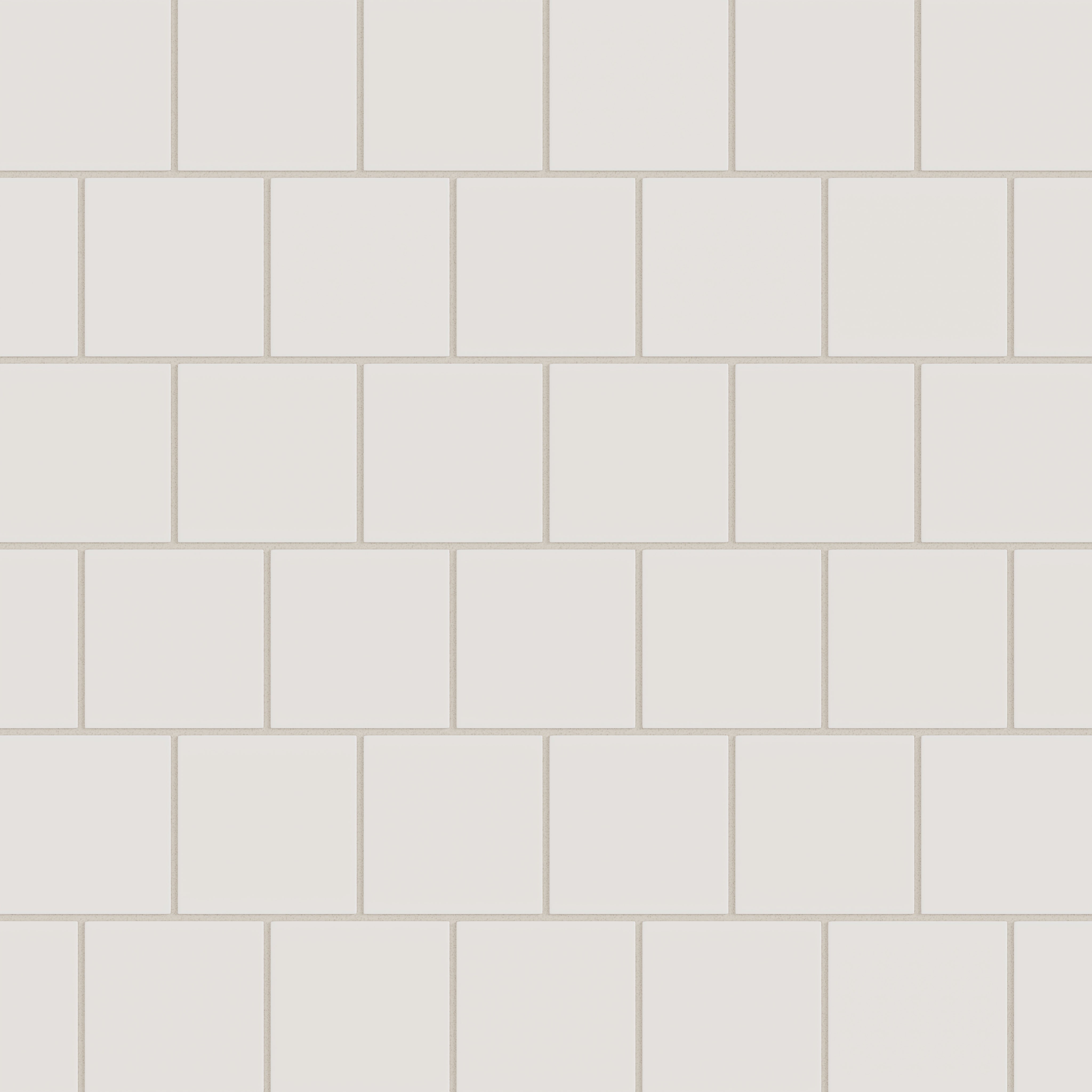 4x4 Natural Press Ceramic Tile in Pearl Matte