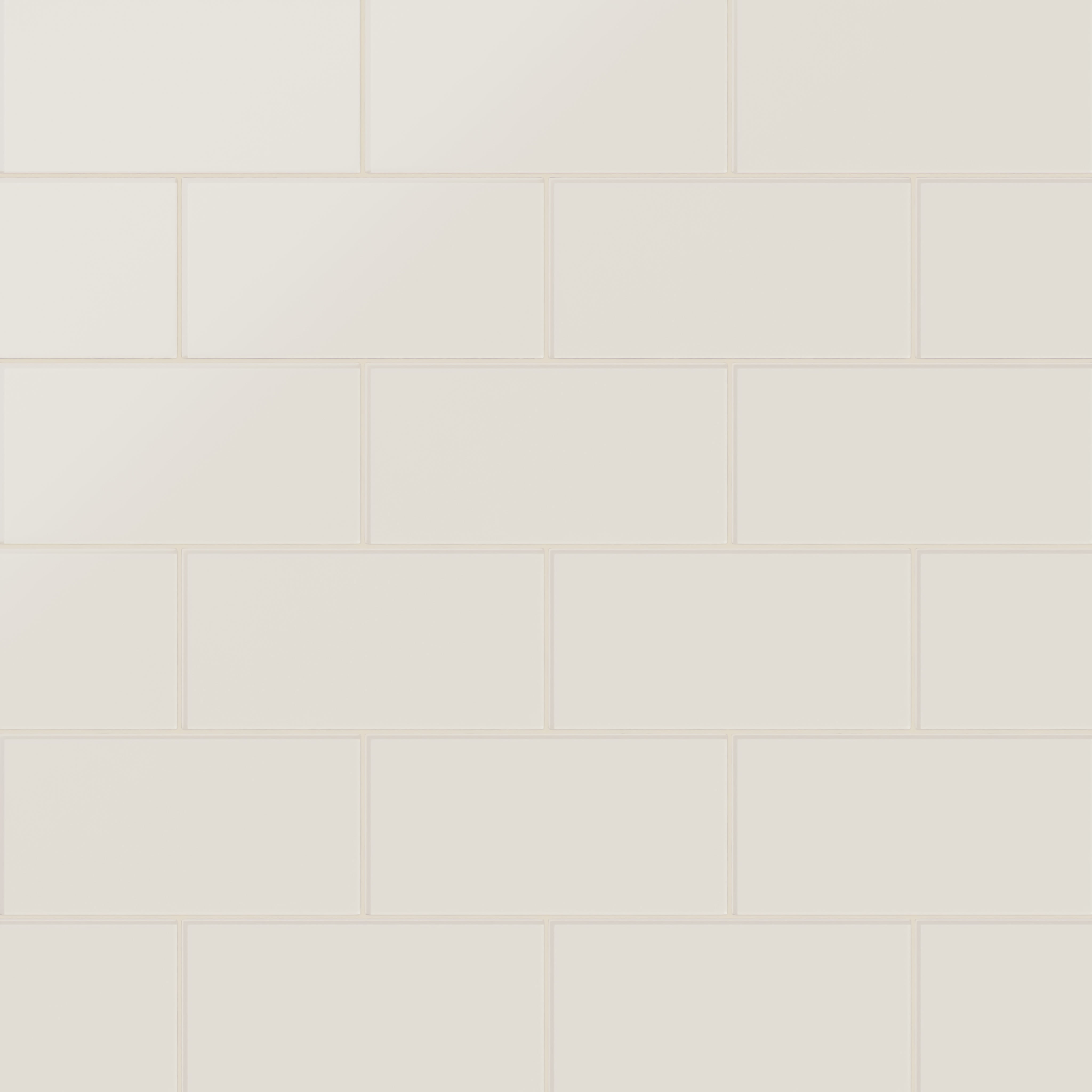 6x12 Glass Tile in Dove Matte