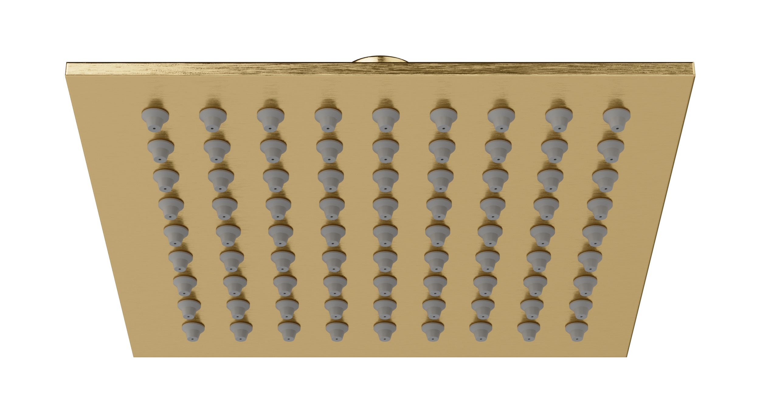 Flatiron 6" Shower Head in Satin Brass