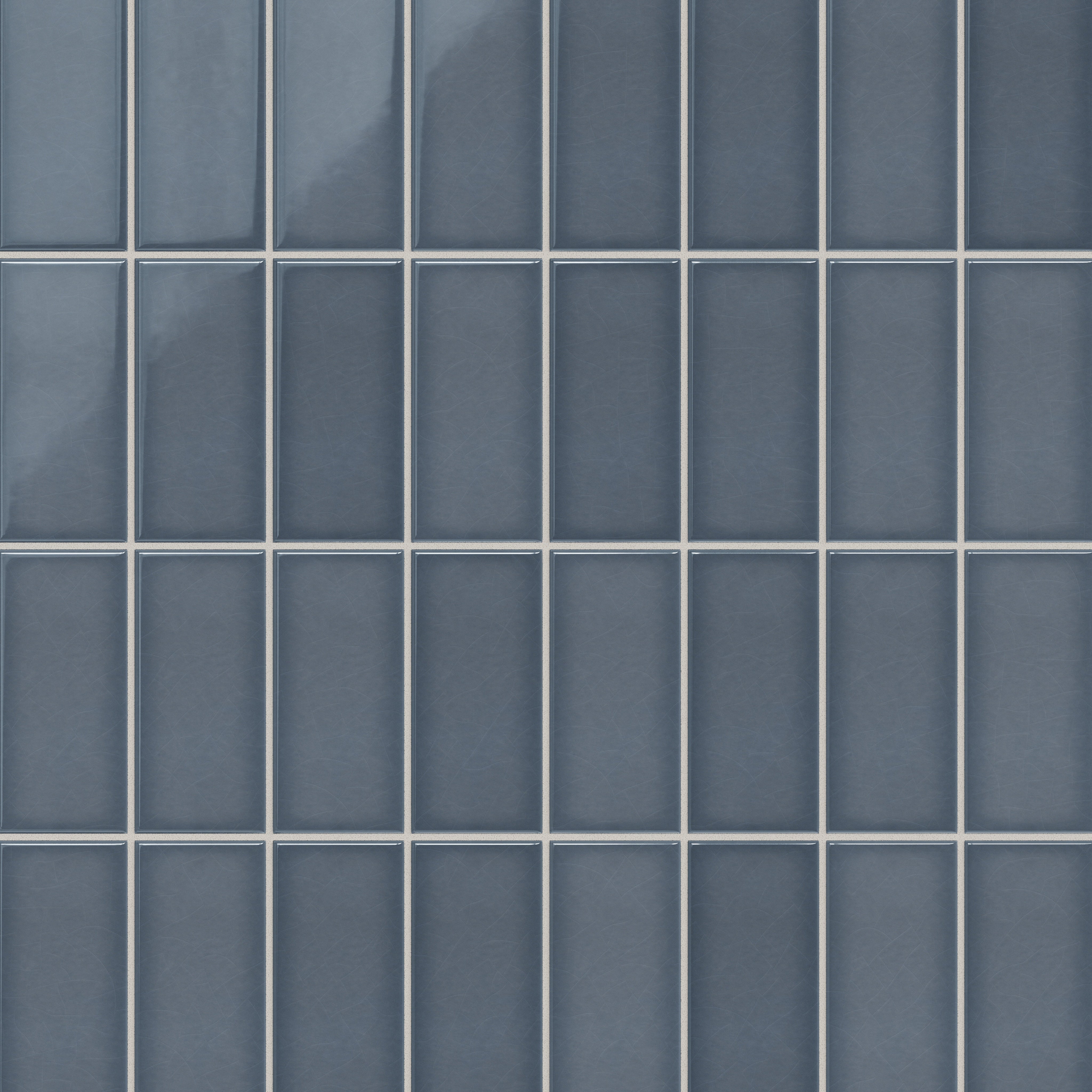 3x6 Original Ceramic Tile in Nautical Gloss - Fireclay Tile