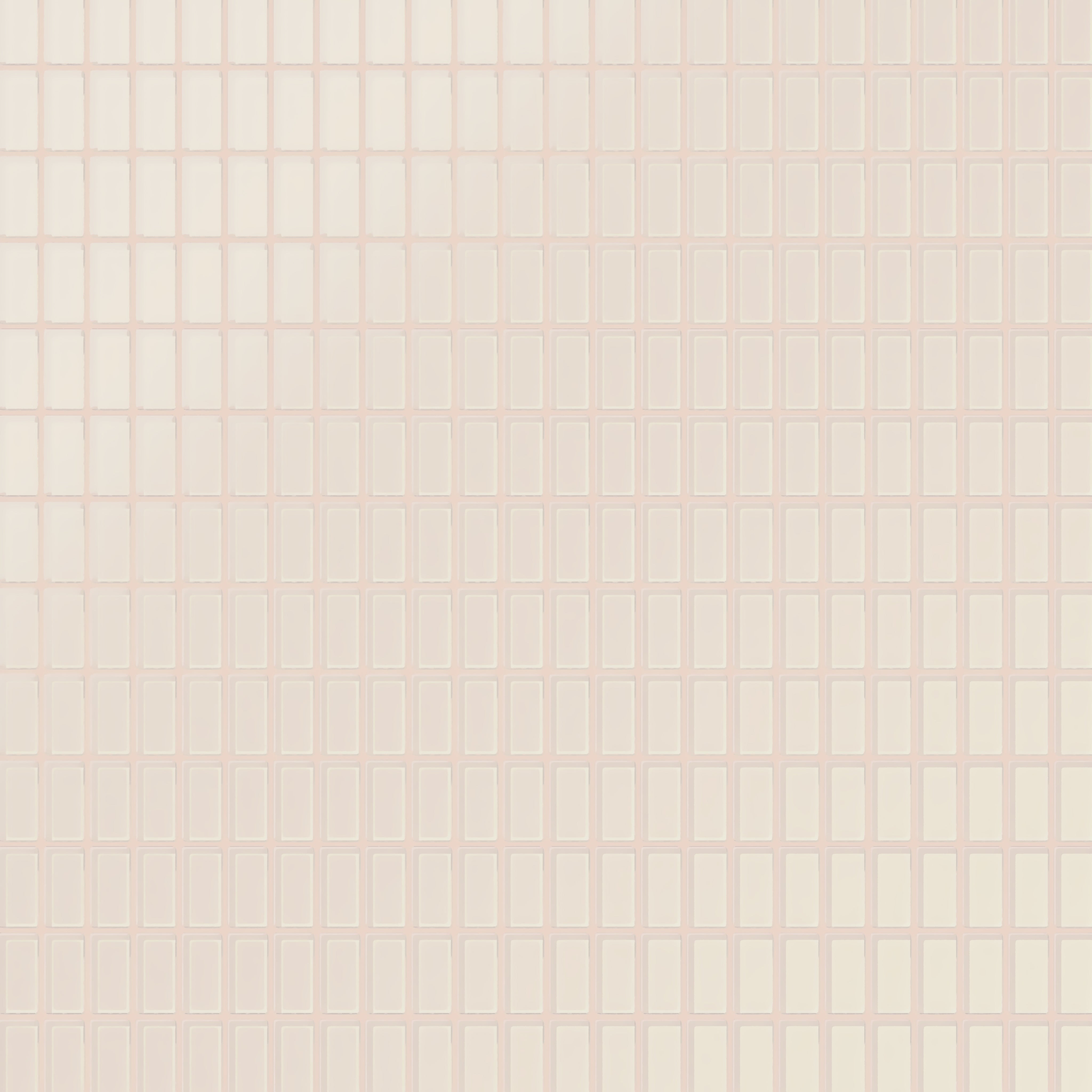 1x2 Straight Set Sheeted Glass Mosaic Tile in Sandpiper Matte