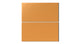 6x12 Natural Press Ceramic Tile in Yellow Ochre Matte
