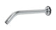 Emerson 45-Degree 12" Shower Arm with Flange in Polished Chrome