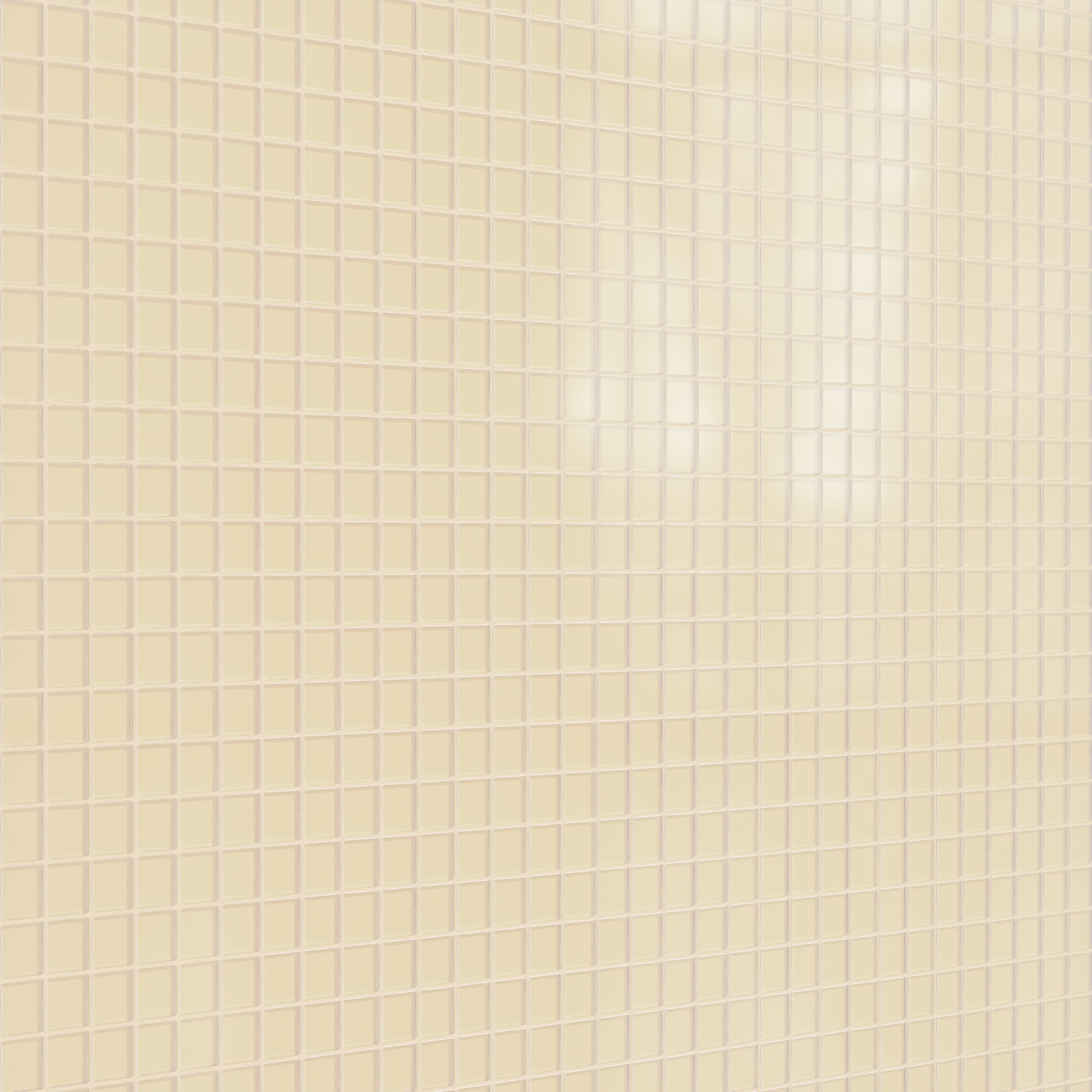 2x2 Straight Set Sheeted Glass Mosaic Tile in Chickadee Matte