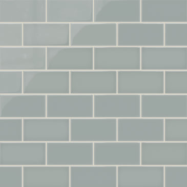 3x6 Natural Press Ceramic Tile in Hood River Gloss