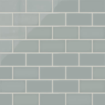 Quick Ship 3x6 Natural Press Ceramic Tile in Hood River Gloss