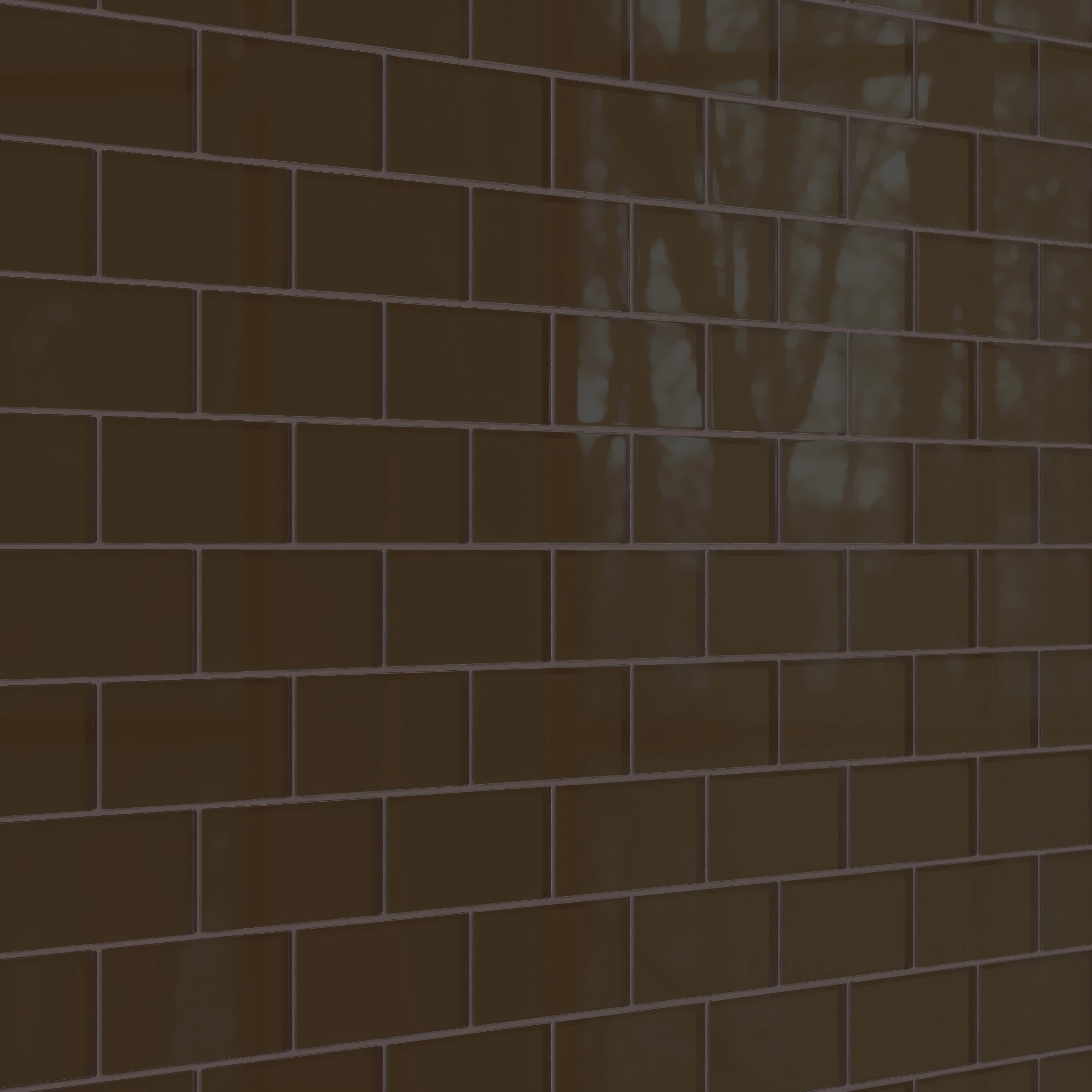 3x6 Glass Tile in Osprey Gloss