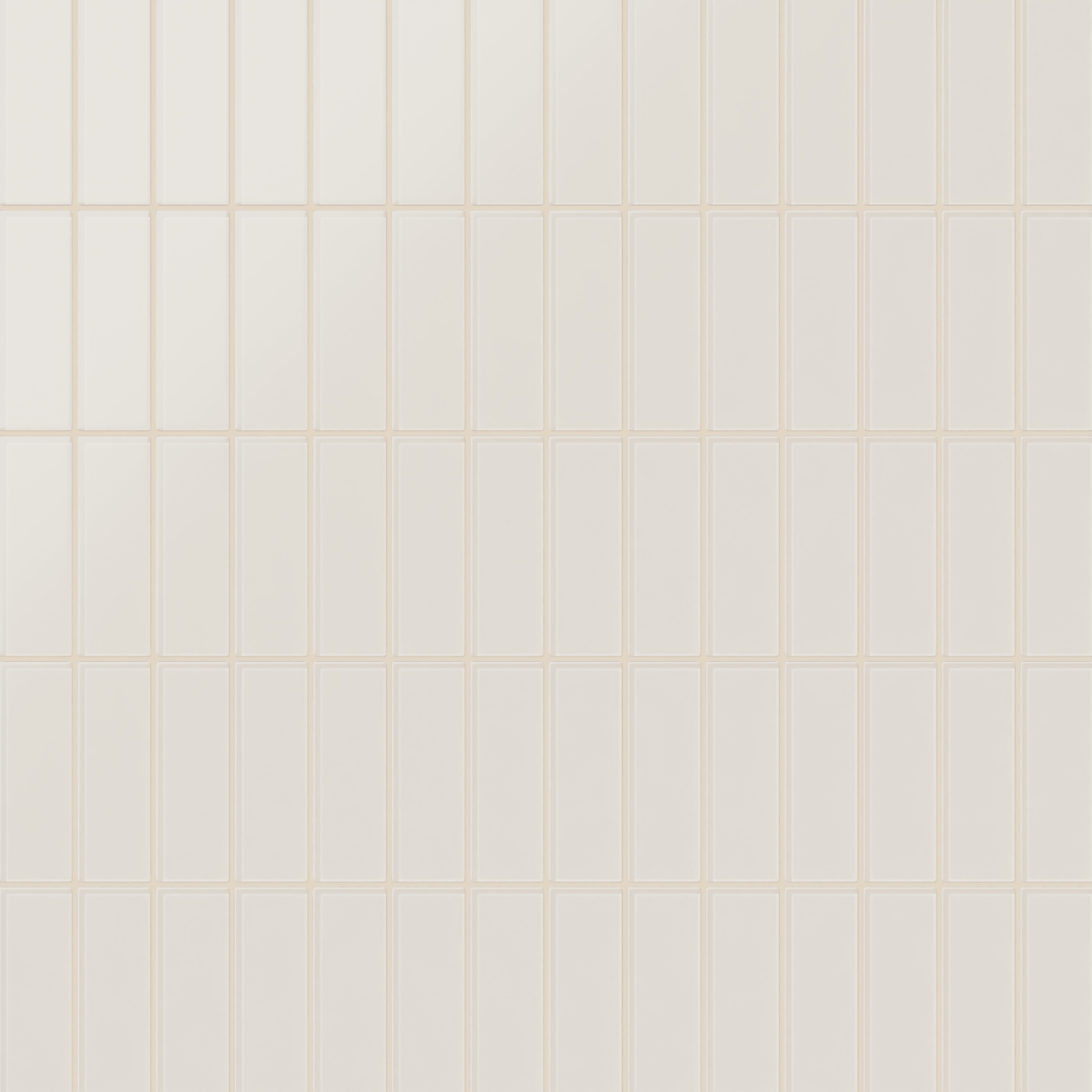 2x6 Glass Tile in Dove Matte