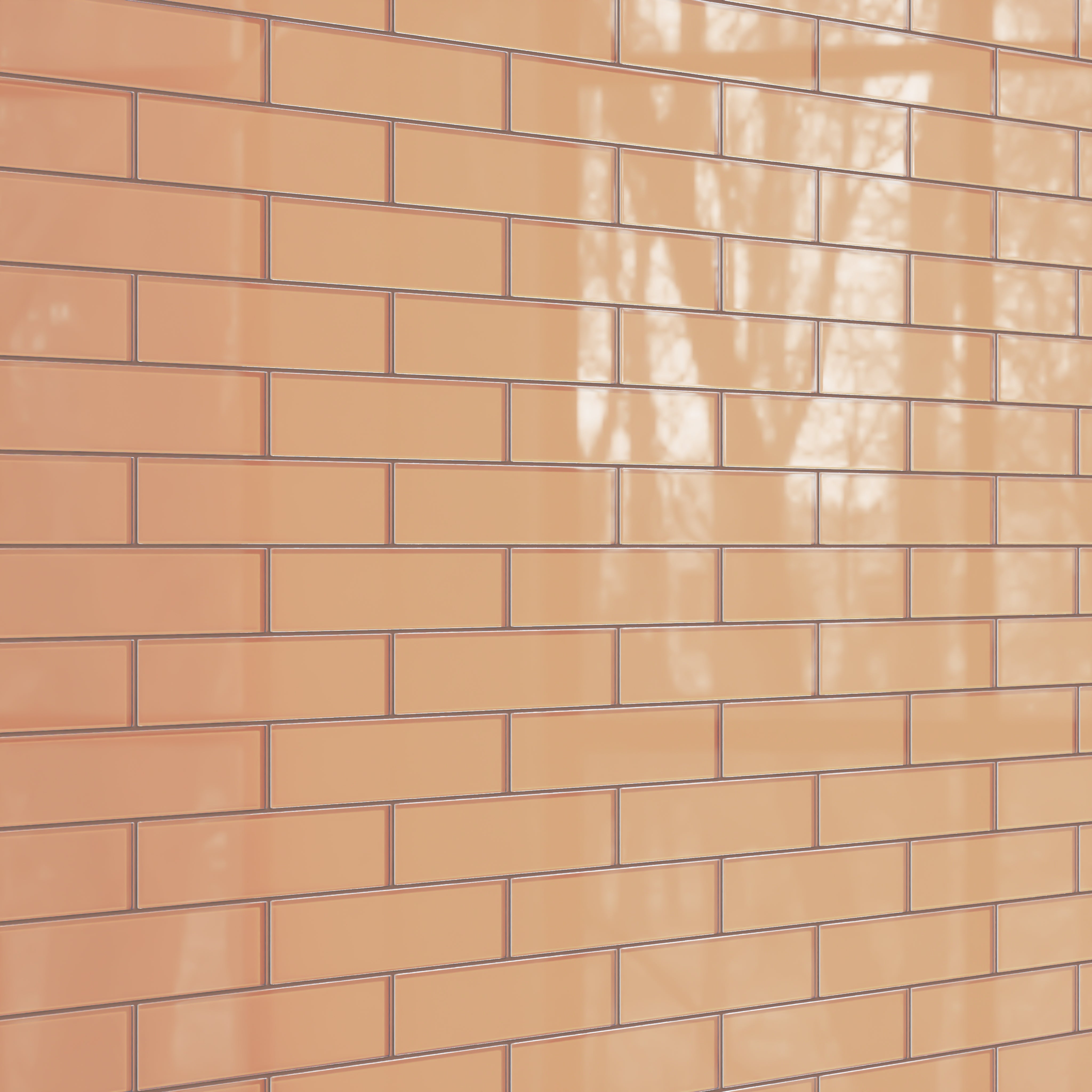3x12 Glass Tile in Carolina Wren Gloss