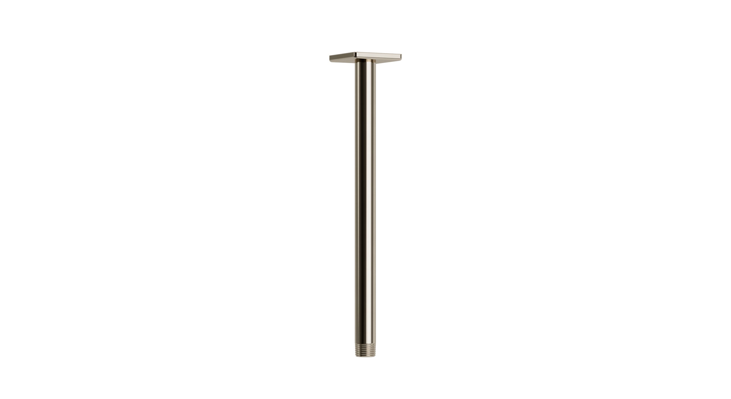Flatiron 12" Straight Shower Arm with Flange