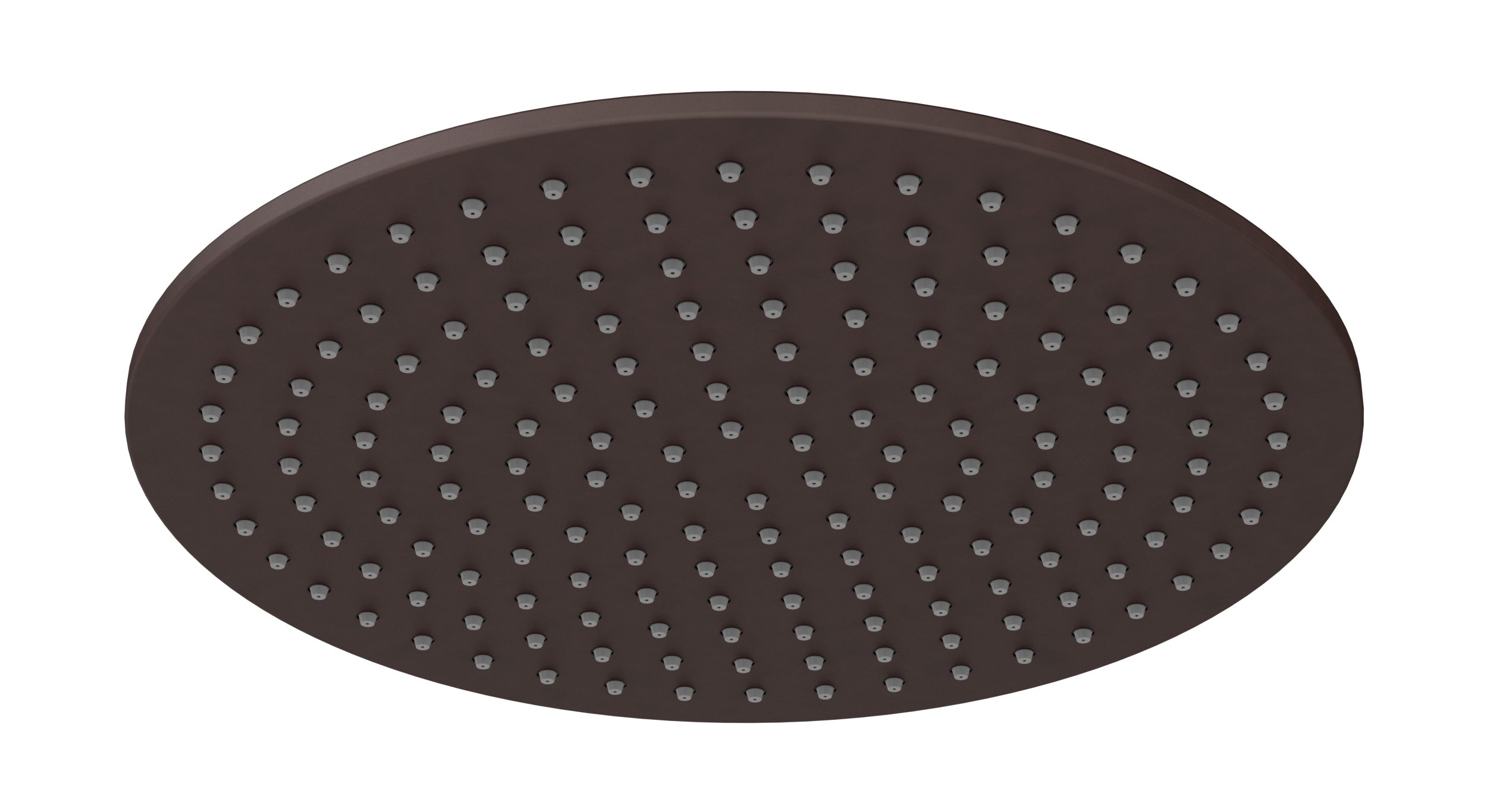 Shower 12" Flat Shower Head in Architectural Copper