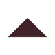 6" Triangle Original Ceramic Tile in Redwood