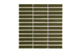 1x4 Straight Set Sheeted Original Ceramic Mosaic Tile in Bonsai Gloss