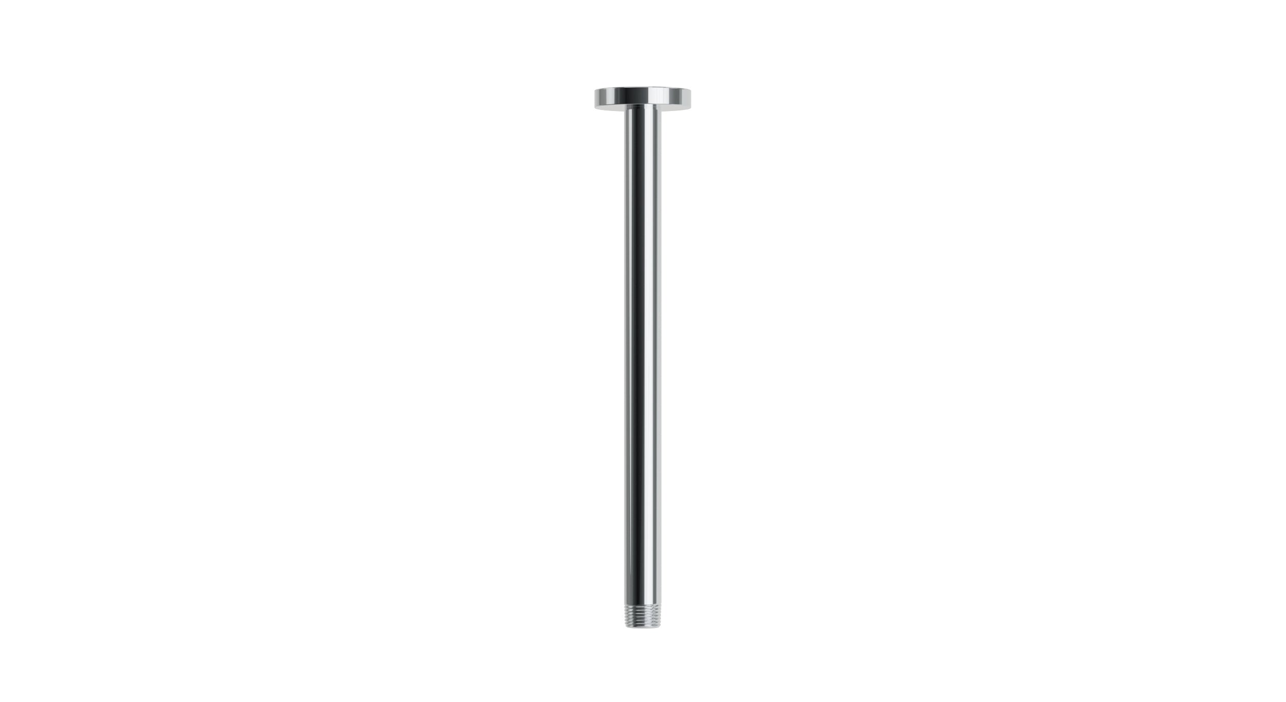 Contour & Foundry 12" Straight Shower Arm with Flange