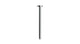 Contour & Foundry 12" Straight Shower Arm with Flange in Polished Chrome
