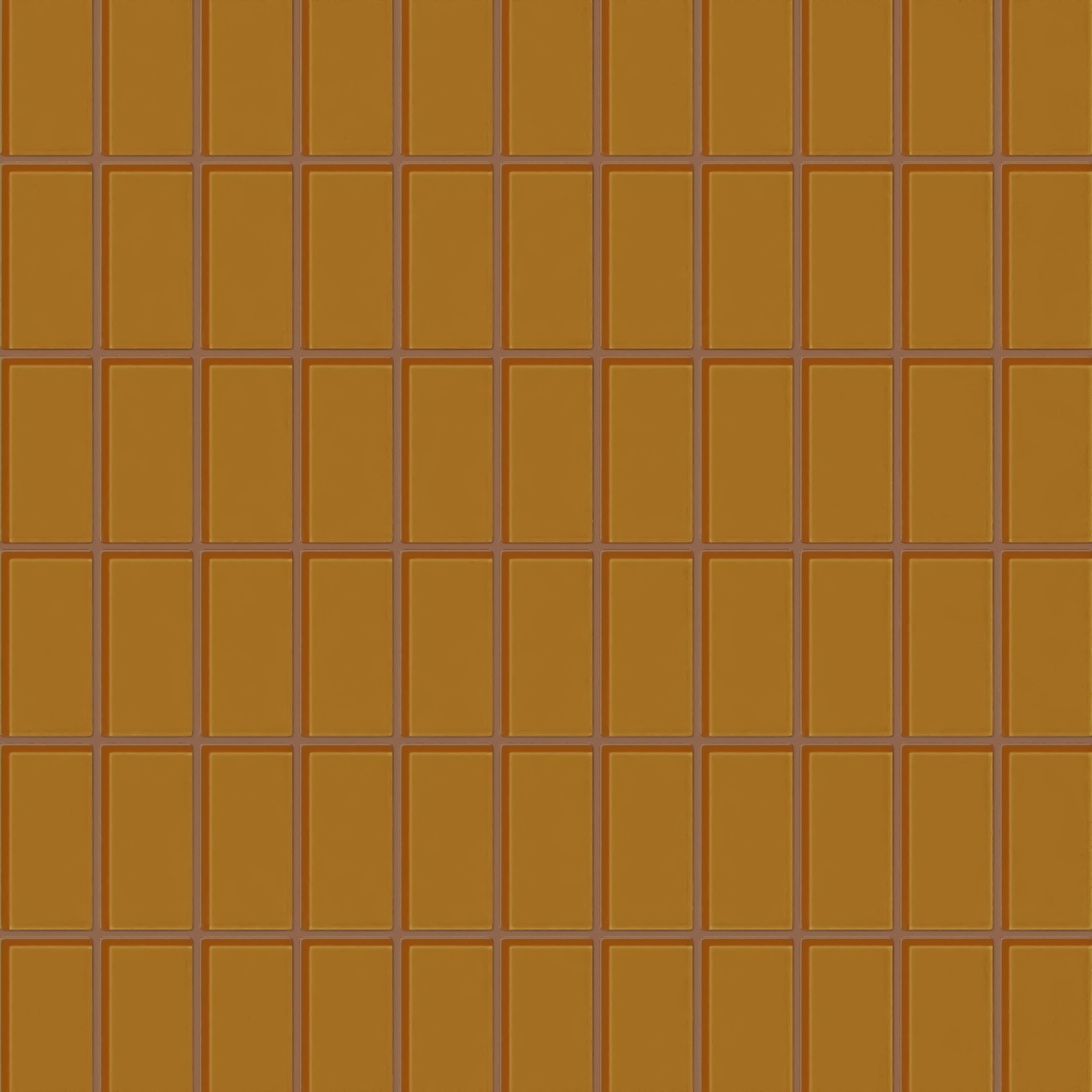 2x4 Straight Set Sheeted Glass Mosaic Tile in Falcon Gloss