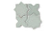 Star & Cross Original Ceramic Tile in Overcast Gloss