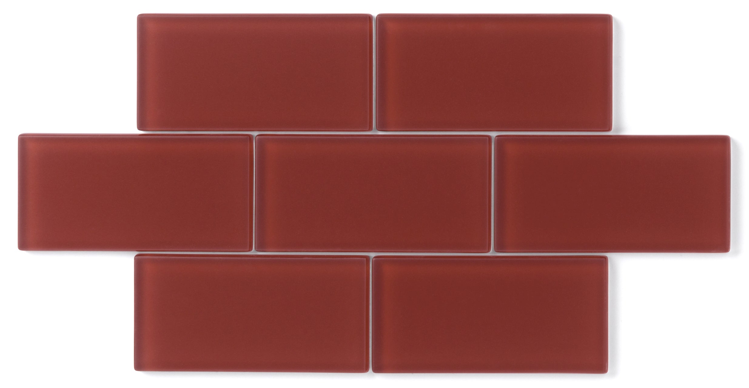 1x4 Herringbone Sheeted Glass Mosaic Tile in Pheasant Matte