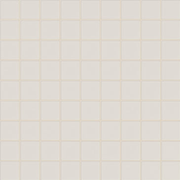 3x3 Straight Set Sheeted Glass Mosaic Tile in Dove Gloss