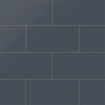 6x12 Glass Tile in Junco Matte