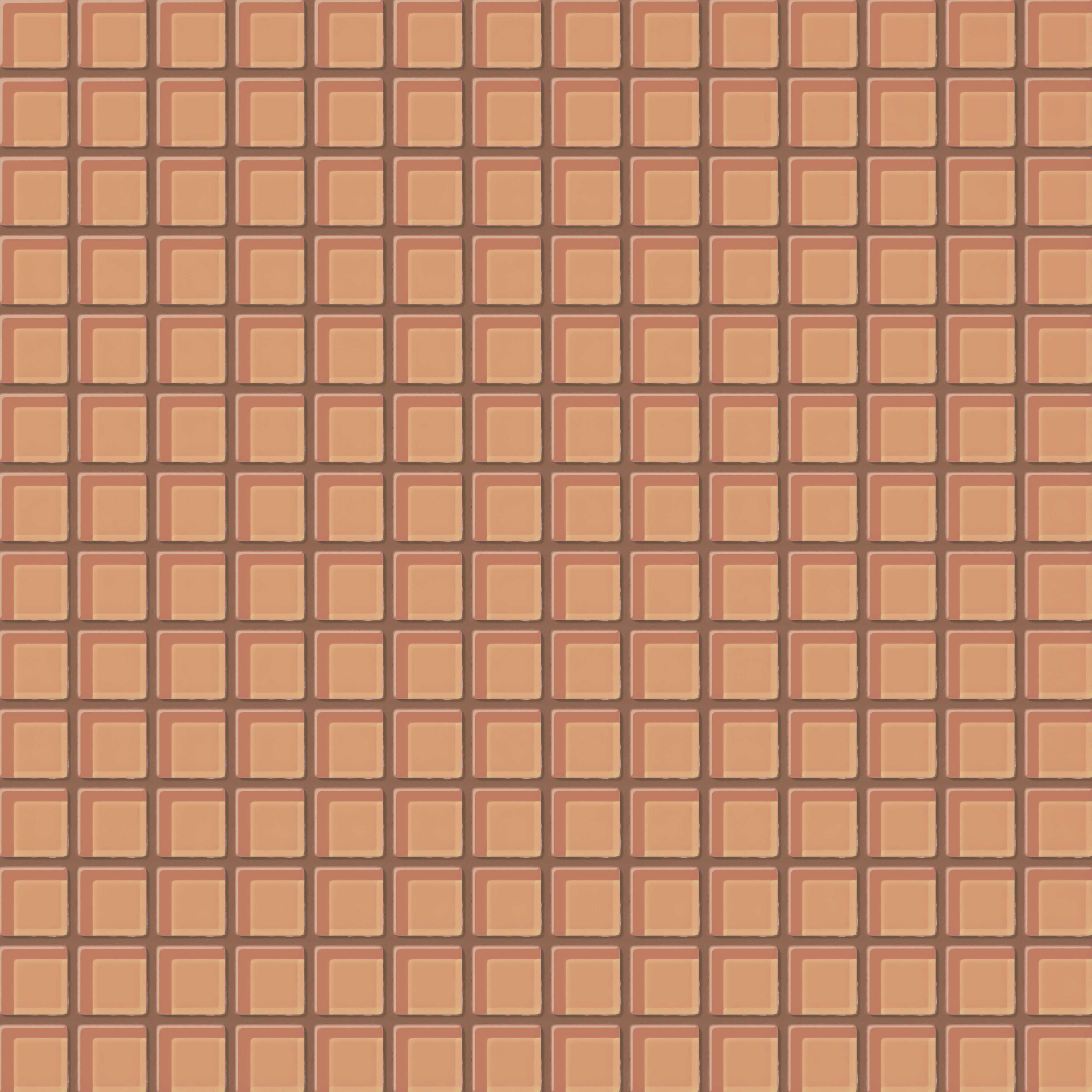 1x1 Straight Set Sheeted Glass Mosaic Tile in Carolina Wren Gloss