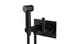Contour One Handle Wall Mount Bidet Trim with Soft Lever Handle in Oil Rubbed Bronze