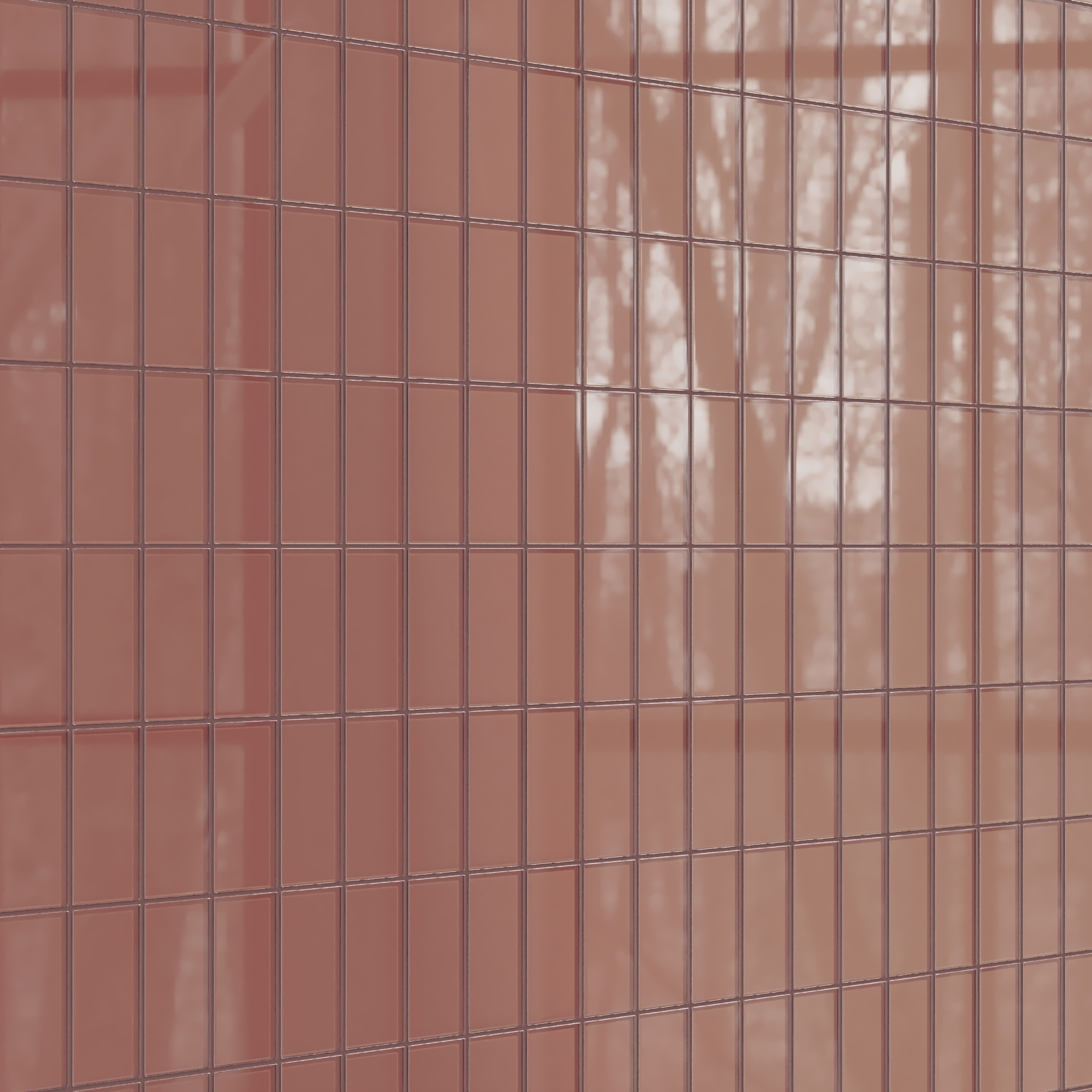 3x6 Glass Tile in Flicker Gloss