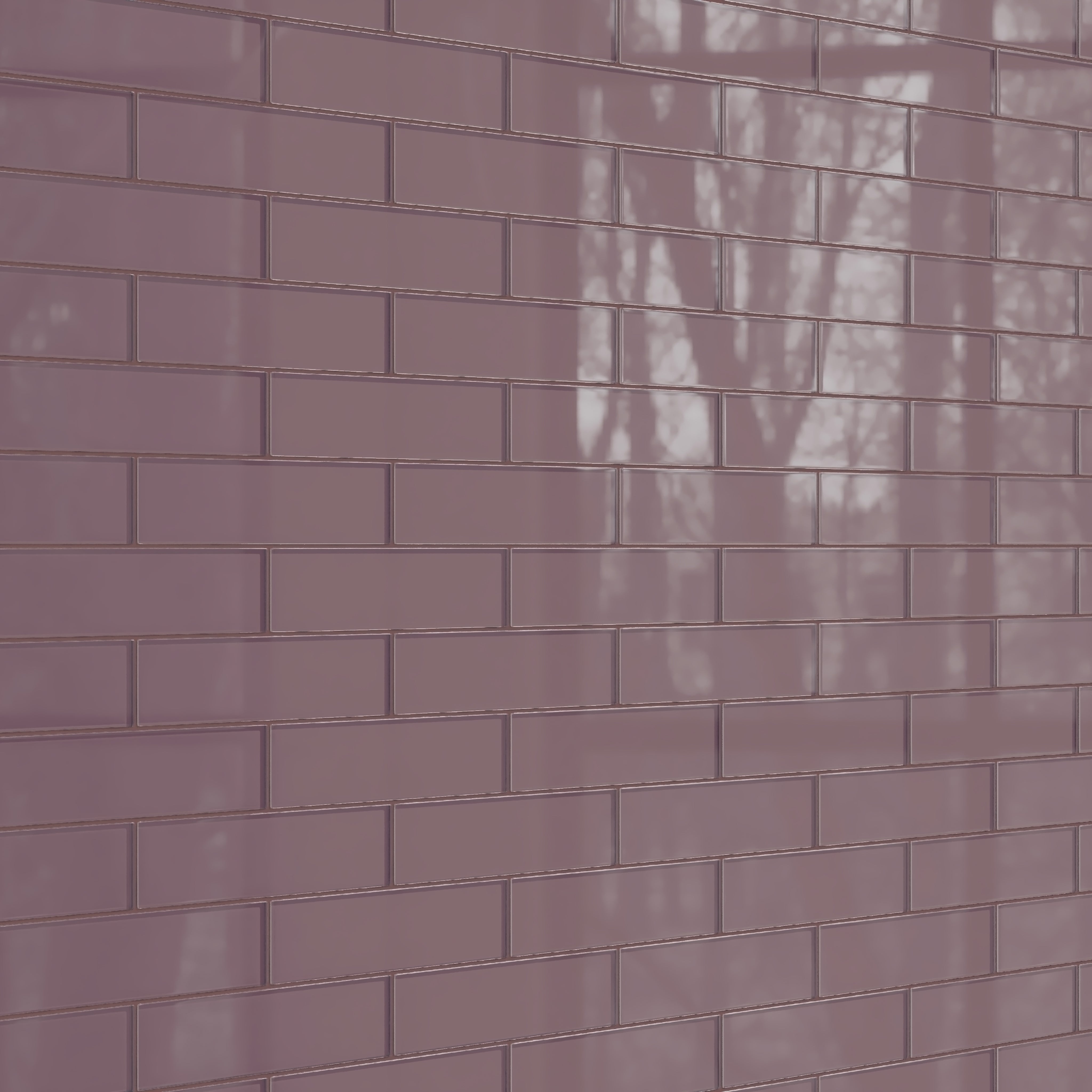 3x12 Glass Tile in Crane Gloss