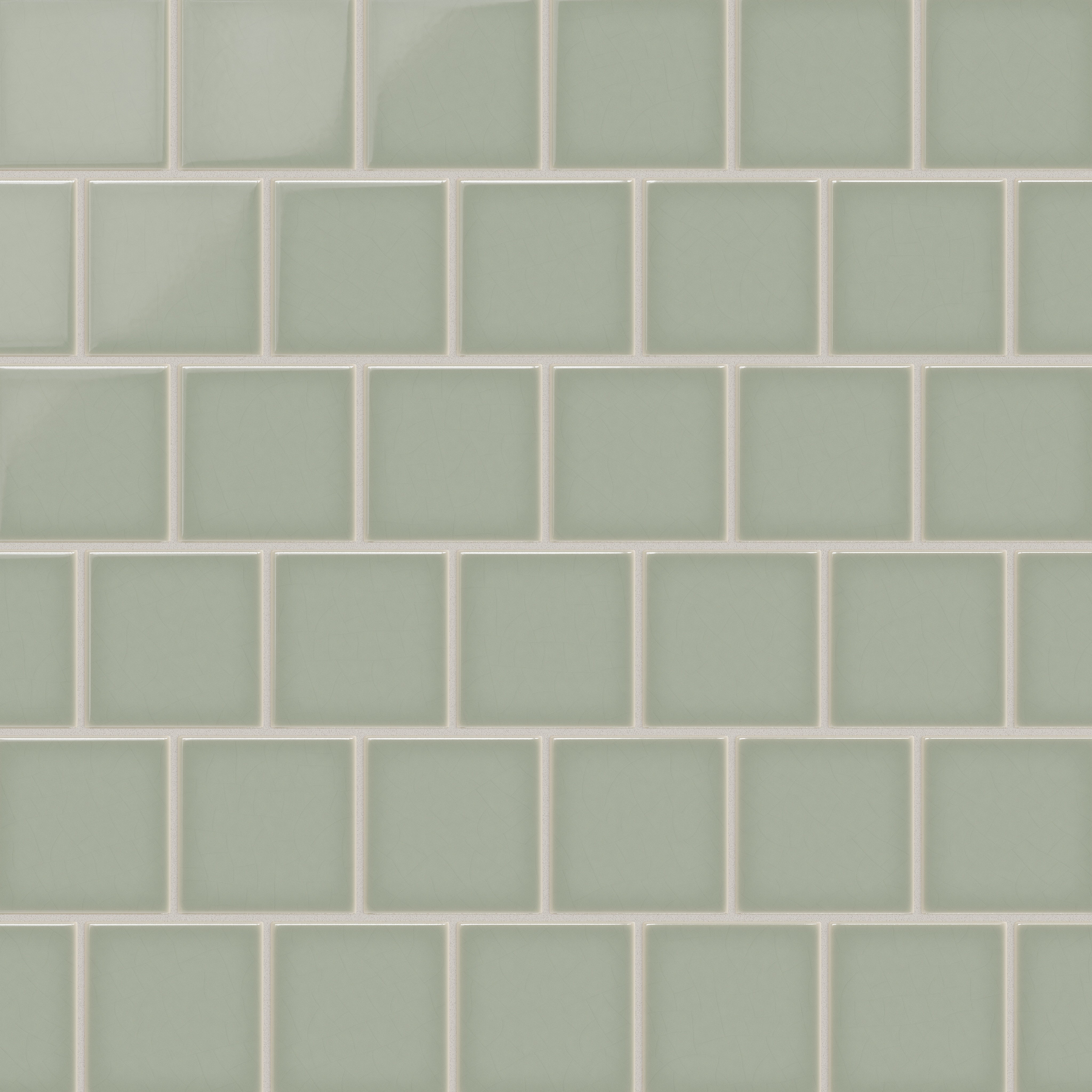 4x4 Original Ceramic Tile in Rosemary Gloss