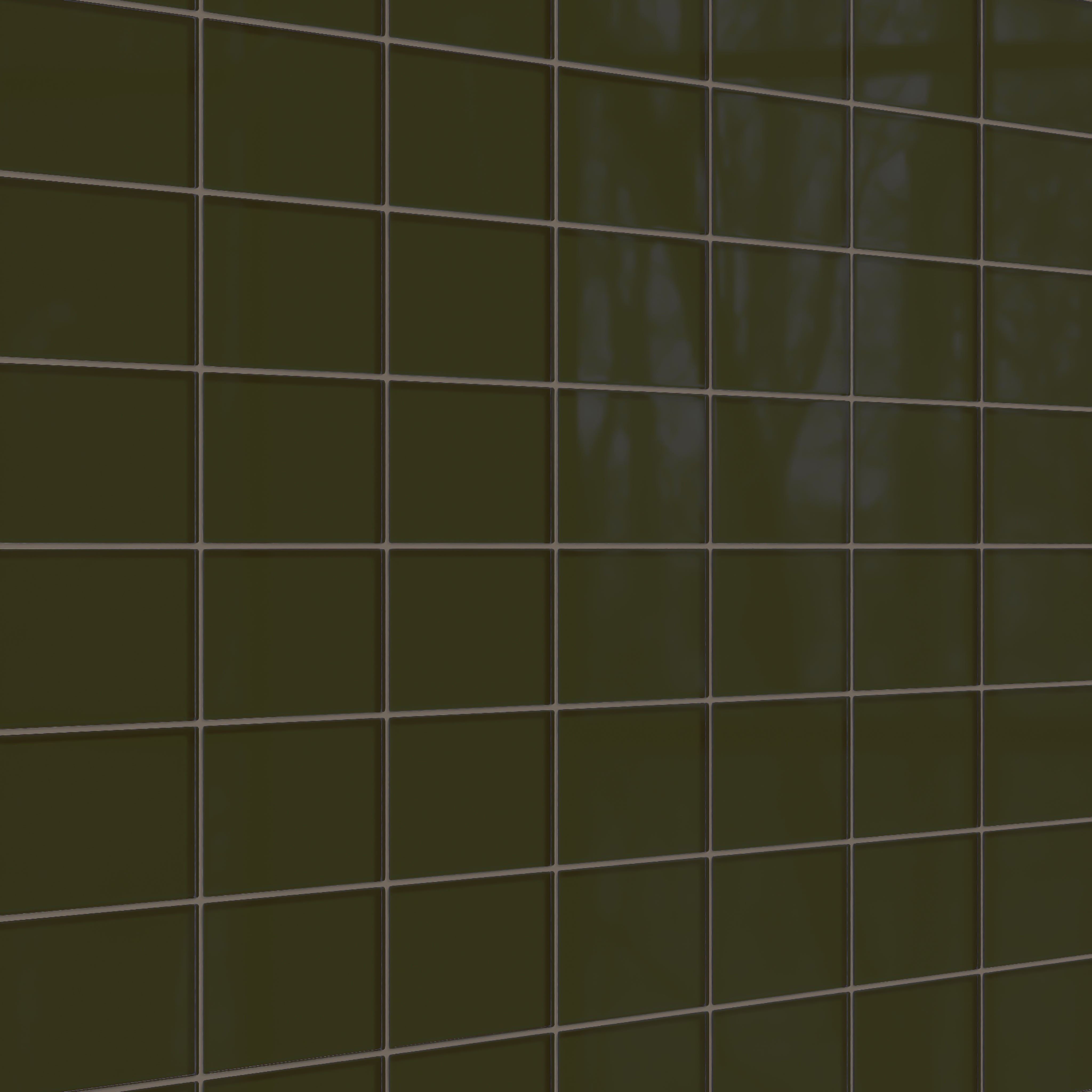 4x6 Glass Tile in Catbird Gloss