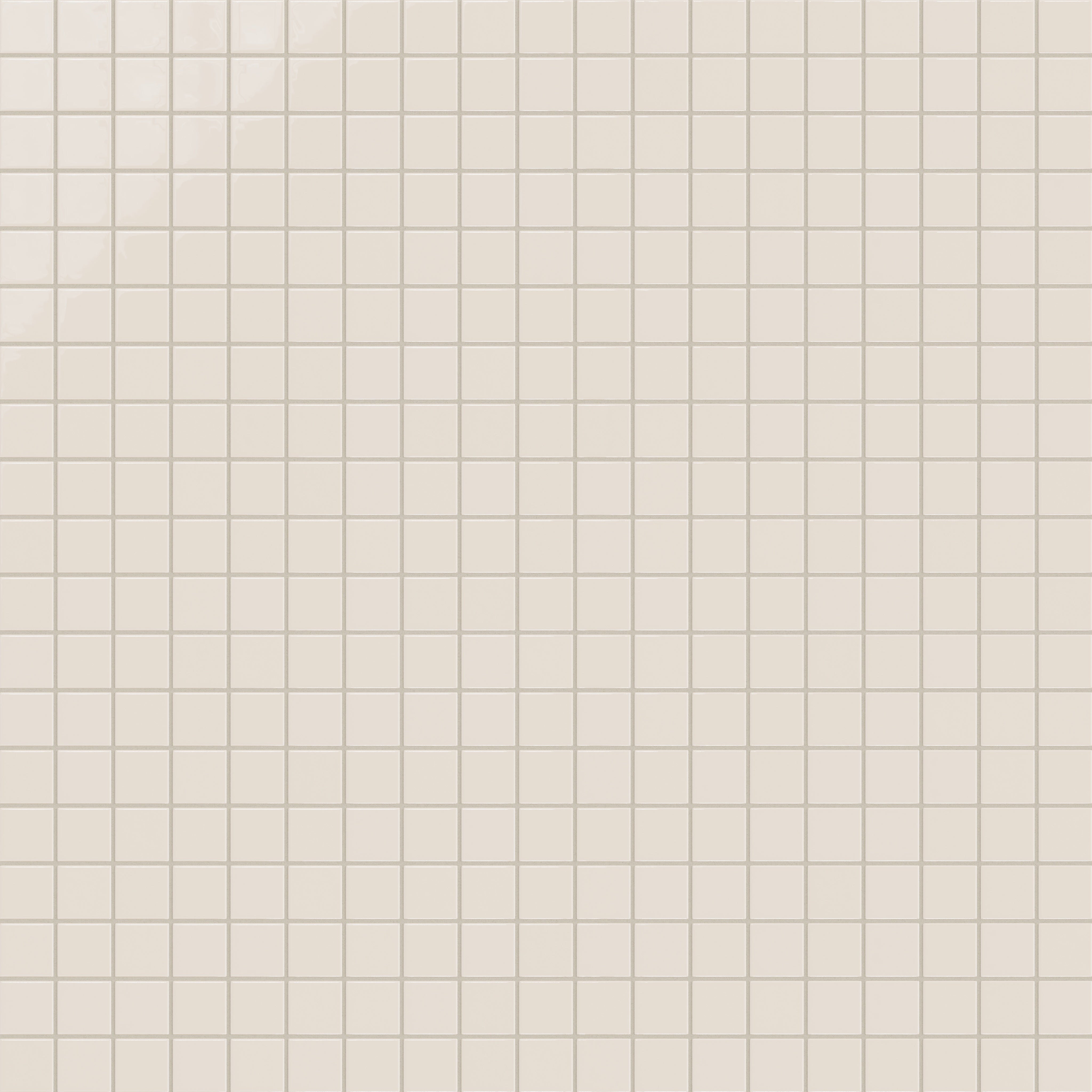 2x2 Straight Set Sheeted Natural Press Ceramic Mosaic Tile in Pearl Gloss