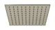 Flatiron 8" Shower Head in French Nickel