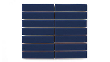 1x4 Straight Set Sheeted Original Ceramic Mosaic Tile in Lake Tahoe Matte