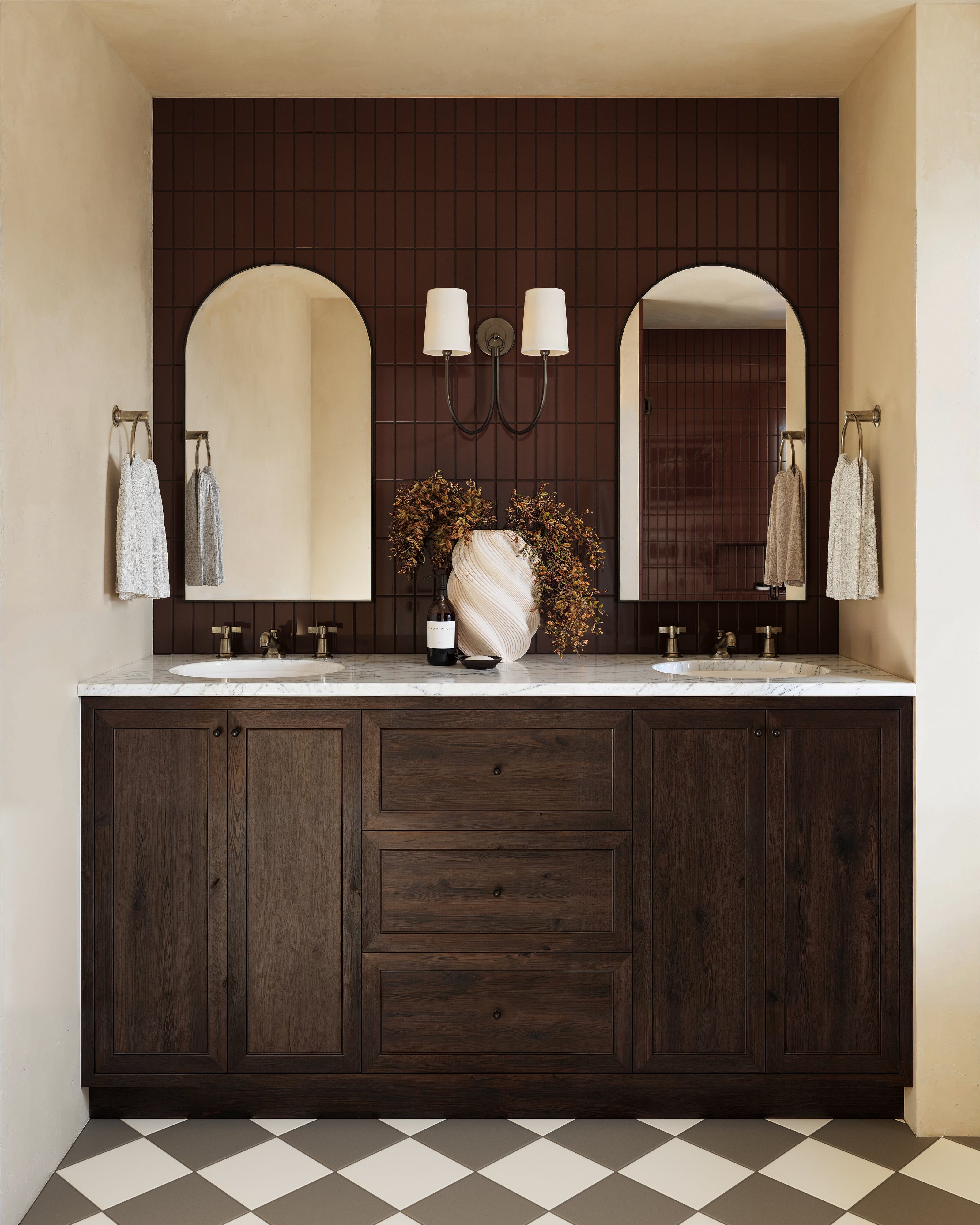 2x6 Original Ceramic Tile in Garnet Gloss
