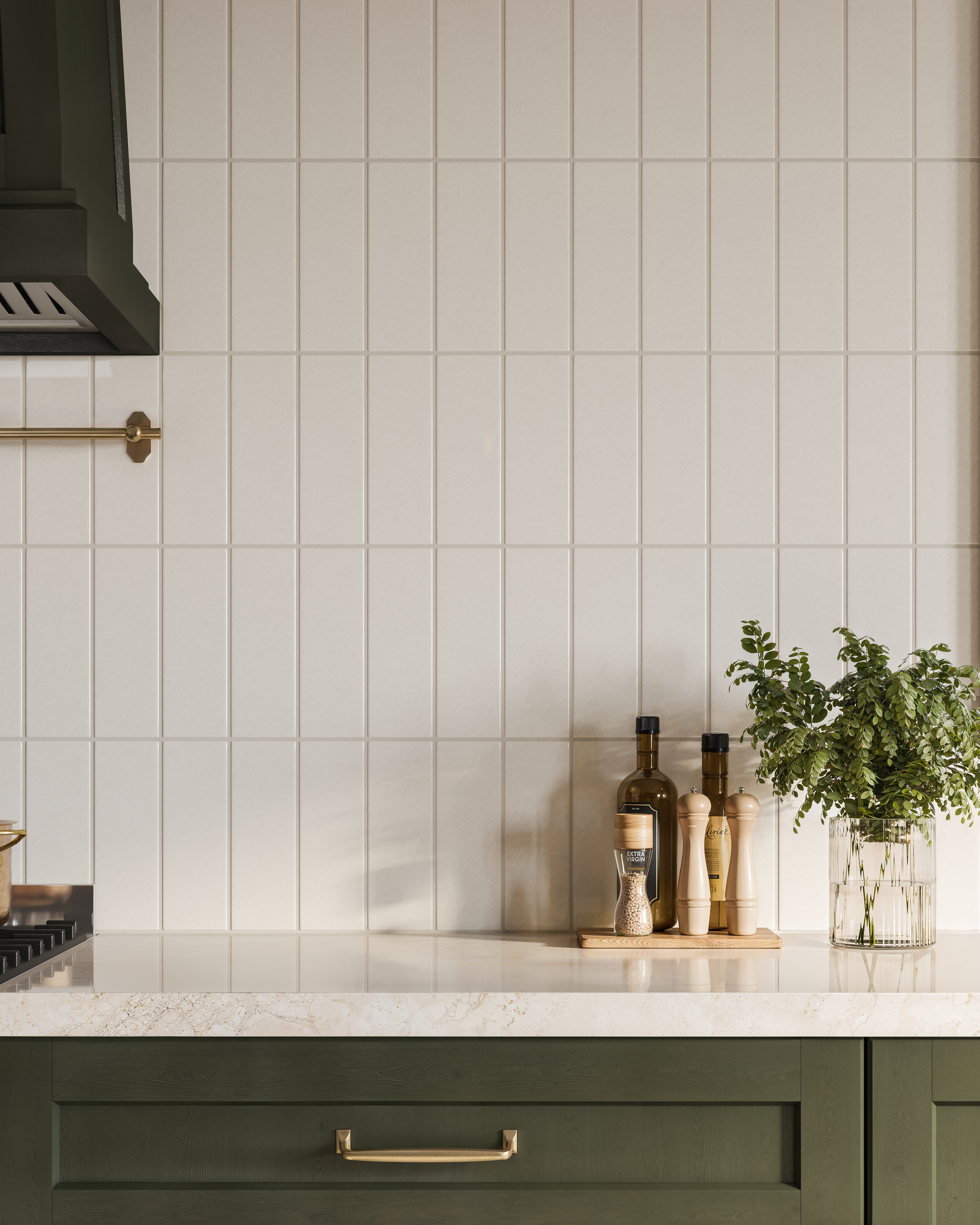 3x9 Original Ceramic Tile in Frost Gloss