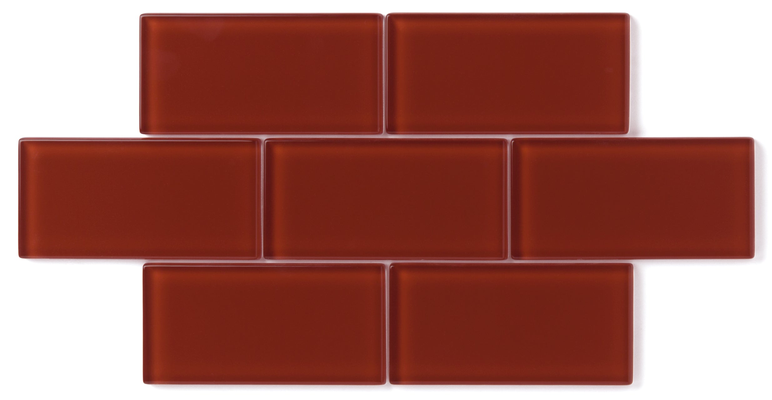 1x4 Herringbone Sheeted Glass Mosaic Tile in Pheasant Gloss