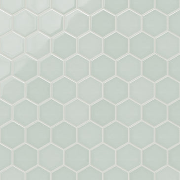 4" Hexagon Original Ceramic Tile in Salton Sea Gloss