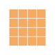 2x2 Straight Set Sheeted Original Ceramic Mosaic Tile in Koi Matte