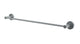 Flatiron Round Towel Bar 24" in Satin Chrome