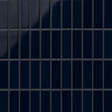 2x6 Original Ceramic Tile in Navy Blue Gloss