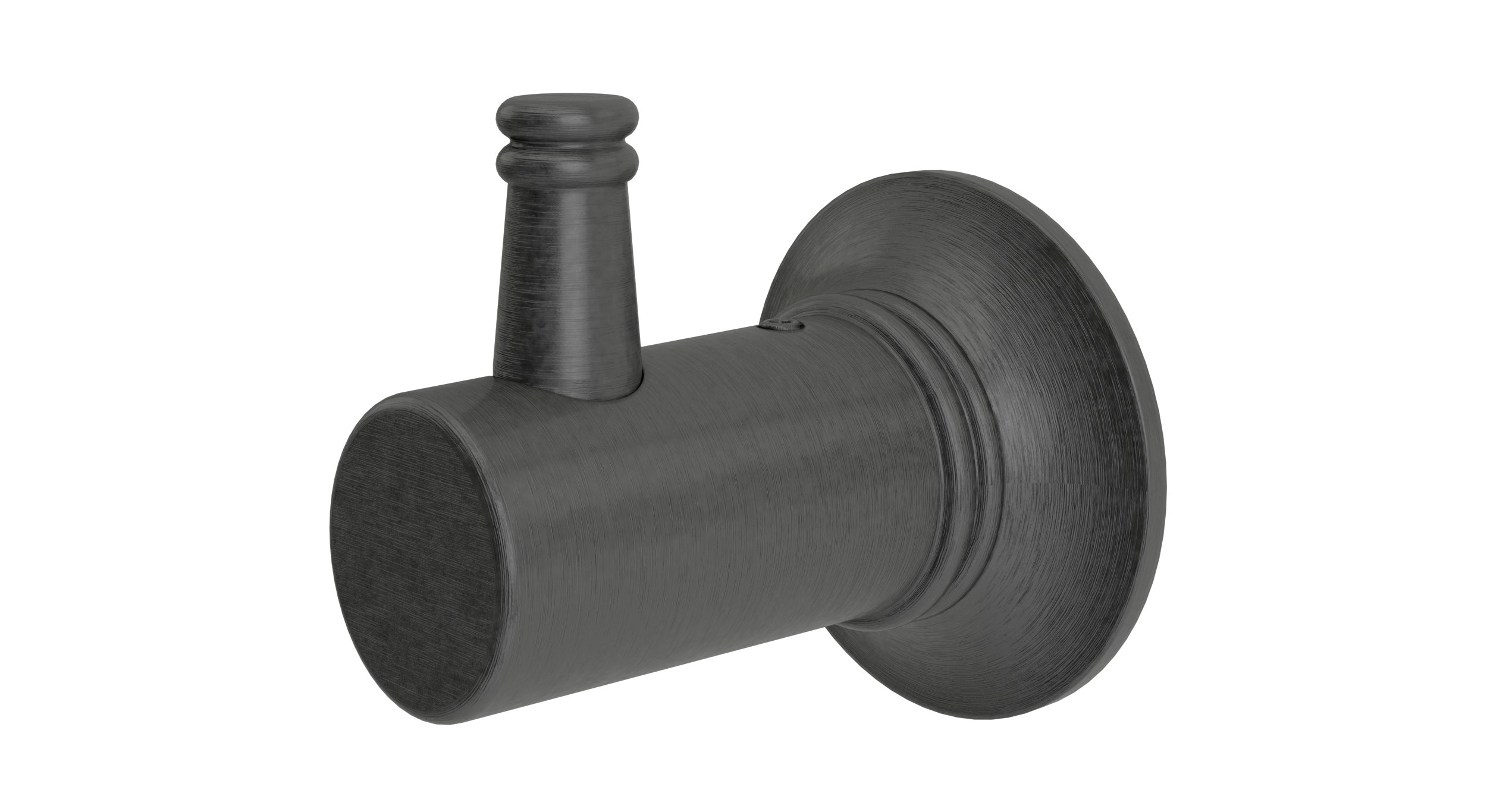 Emerson Robe Hook in Blackened Nickel