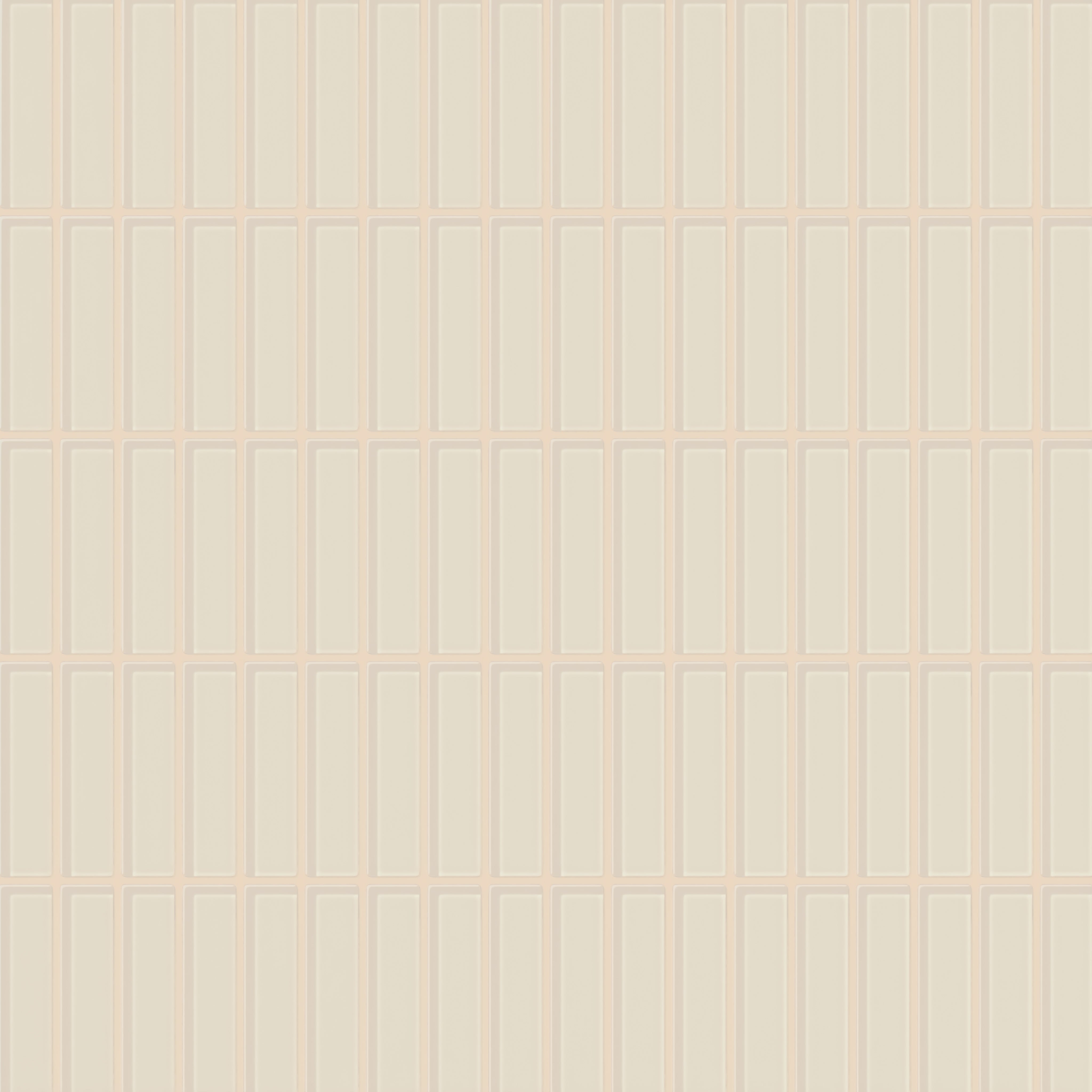 1x4 Straight Set Sheeted Glass Mosaic Tile in Sparrow Gloss