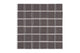 2x2 Straight Set Sheeted Original Ceramic Mosaic Tile in Kalamata Gloss