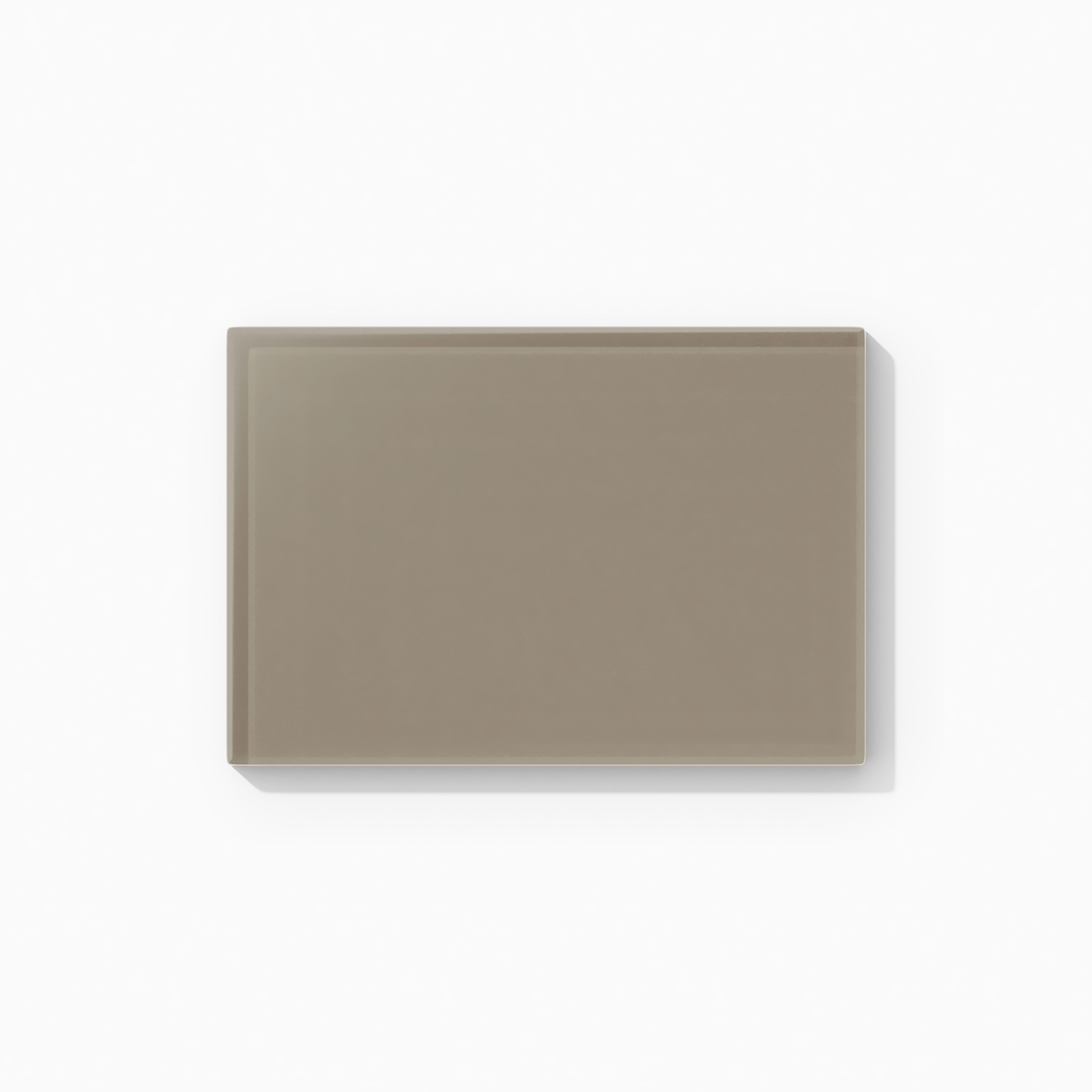 4x6 Glass Tile in Quail Matte