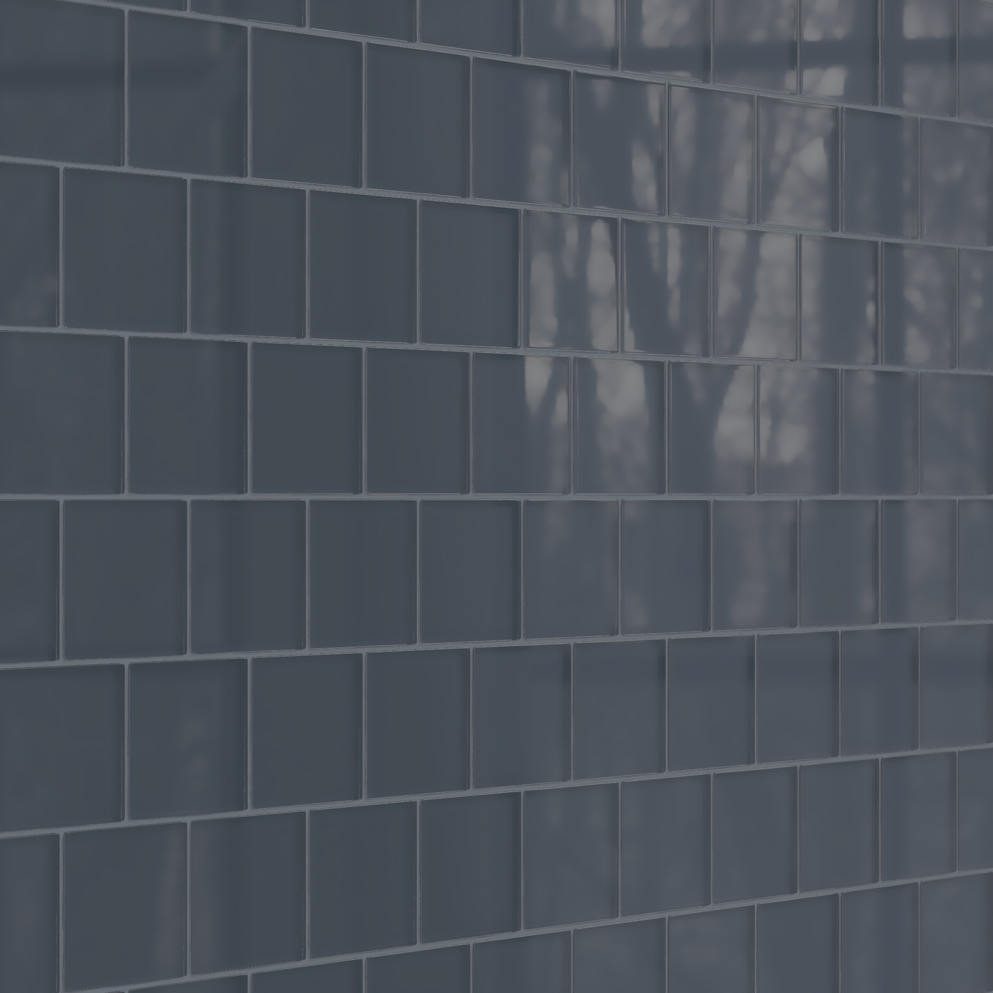4x4 Glass Tile in Junco Gloss