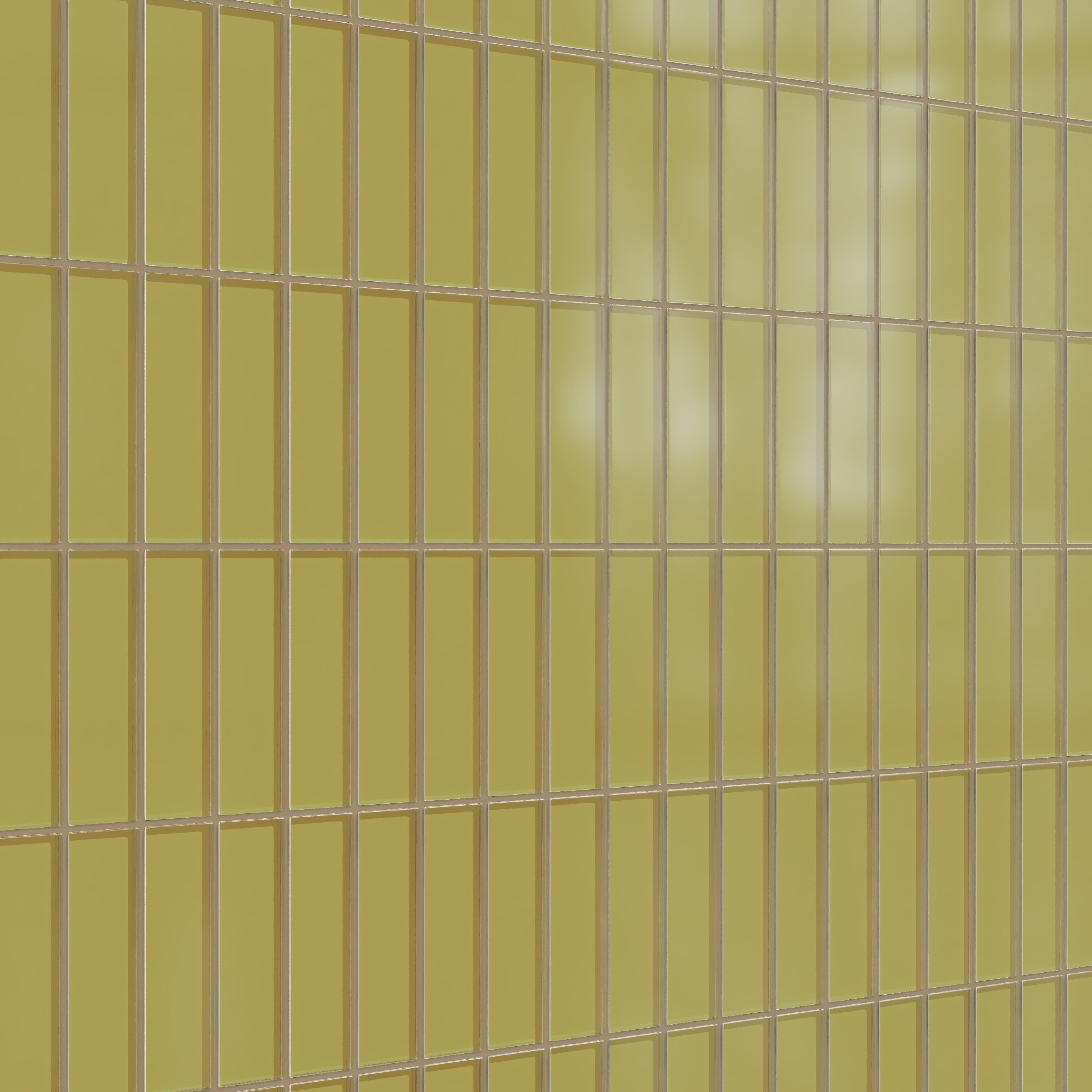 2x6 Glass Tile in Pine Siskin Matte
