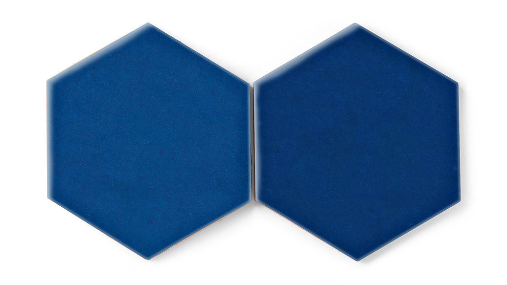 8" Hexagon Original Ceramic Tile in Lake Tahoe Gloss